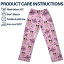 Custom Photo Best Mom Grandma Ever Pine Tree Pattern - Personalized Sweatpants