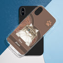 Cute Dogs And Cats Aesthetic Pattern - Birthday, Loving Gift For Pet Lovers, Dog Mom, Cat Mom - Personalized Clear Phone Case