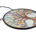 Family Tree Of Life - Personalized Stained Glass Window Hanging Suncatcher