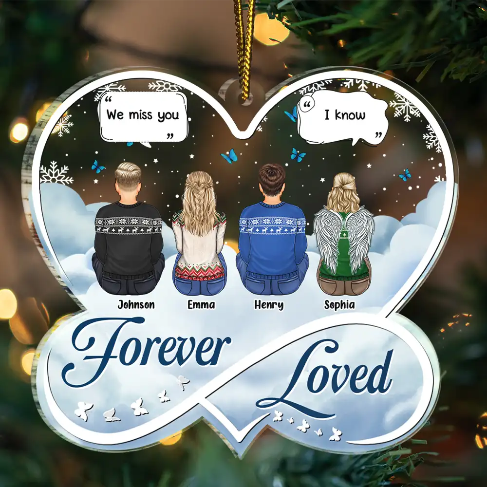 Memorial, Family - Memorial I'll Keep Making You Proud - Personalized Custom Shaped Acrylic Ornament