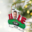 Golf, Gift For Yourself, Gift For Men - Custom Photo Funny Golf Lover Hole In One - Personalized Custom Shaped Acrylic Ornament