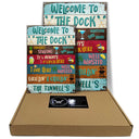 Welcome To Our Dock - Personalized Custom Classic Metal Signs