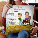 You'll Feel My Love - Gift For Grandma, Grandkids - Personalized Custom Pillow