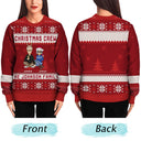 Christmas Crew - Gift For Family - Personalized Unisex Ugly Sweater