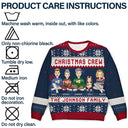 Christmas Crew - Gift For Family - Personalized Unisex Ugly Sweater