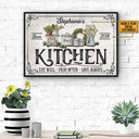 Personalized Farmhouse Kitchen Love Always Customized Poster