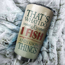 Personalized Fishing I Fish Customized Tumbler