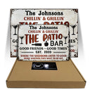 Personalized Grilling Patio Backyard Custom Classic Metal Signs