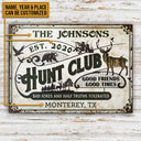 Personalized Hunting Half Truths Tolerated Custom Classic Metal Signs