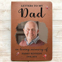 Custom Photo Memorial Letters To My Mom - Personalized Leather Journal