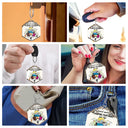 Camping, Campsite - Making Memories One Campsite - Personalized Acrylic Keychain