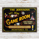 Something Here Offends You - Game Room, Billiards, Poker, Darts, Mancave - Personalized Custom Classic Metal Signs