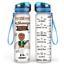 Teacher Of Tiny Humans - Gift For Teachers - Personalized Custom Water Tracker Bottle