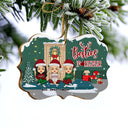 Bestie Christmas Bestie Forever - Christmas Gift For BFF - Personalized Custom Wooden Ornament