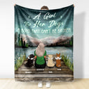 Pet Lovers A Bond Cannot Be Broken - Gift For Pet Lovers - Personalized Custom Fleece Blanket