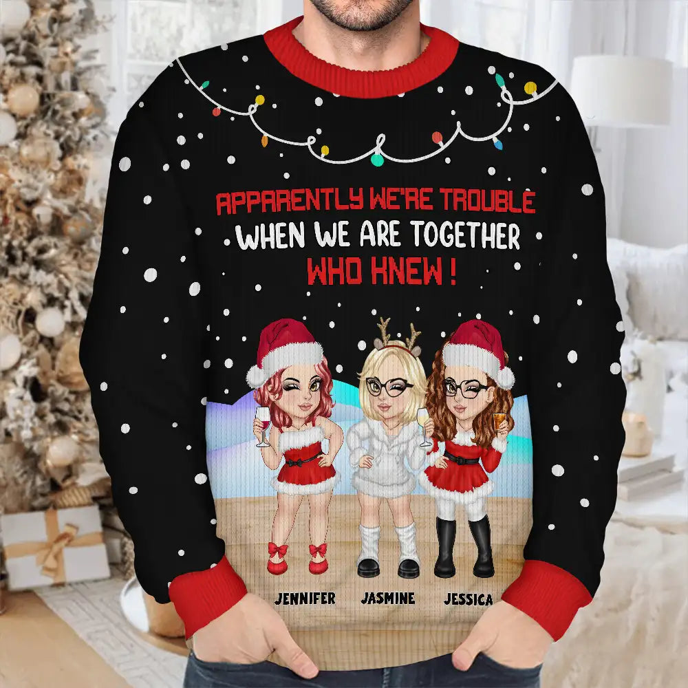 A Really Small Gang - Personalized Unisex Ugly Sweater