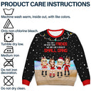 A Really Small Gang - Personalized Unisex Ugly Sweater