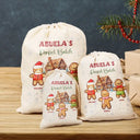 Christmas,Gift For Grandma,Gift For Grandpa,Gift For Mother,Gift For Father,Happy - Grandma's Grandpa's Mom's Dad's Perfect Batch Gingerbread Cookies - Personalized Favor Bag