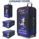 Zodiac Sign Girls Don't Wait For The Prince Traveling - Personalized Custom Luggage Cover