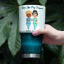 Work Made Us Colleagues Nurse - BFF Bestie Gift - Personalized Custom 30 Oz Tumbler