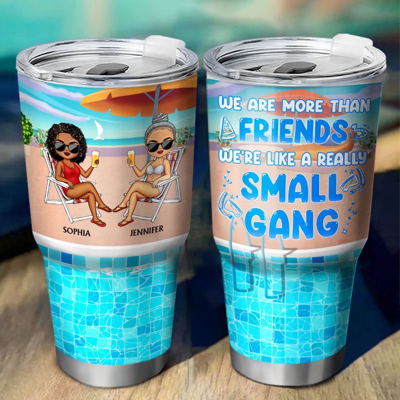 Forget Sugar And Spice We're Full Of Sarcasm And Profanity - Gift For Best Friends - Personalized Custom 30 Oz Tumbler