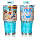 Forget Sugar And Spice We're Full Of Sarcasm And Profanity - Gift For Best Friends - Personalized Custom 30 Oz Tumbler