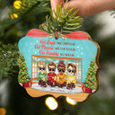 Besties Here's To Another Year Of Bonding Over Alcohol BFF - Christmas Gift For Best Friends - Personalized Wooden Ornament