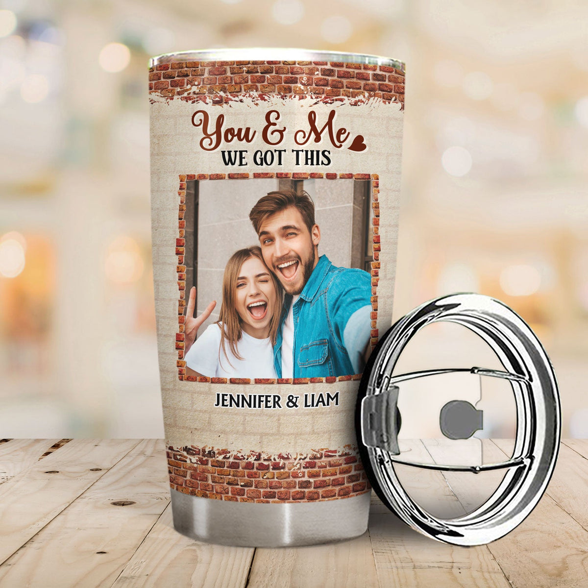 Custom Photo You're The Only One I Want To Annoy Husband Wife - Gift For Couples - Personalized Custom Tumbler