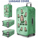 Custom Photo Just A Girl Boy Who Loves Traveling - Gift For Traveling Lovers - Personalized Custom Luggage Cover