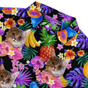 Custom Photo Funny Family Pet Tropical - Gift For Pet Lovers, Dog Lovers, Cat Lovers - Personalized Custom Hawaiian Shirt