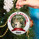 Custom Photo My Forever Home - Christmas Gift For Pet Lovers - Personalized 2-Layered Mix Ornament