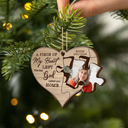 Christmas,Custom Photo,Memorial,Sad - Custom Photo Memorial The Day God Called You Home - Personalized 2-Layered Wooden Ornament