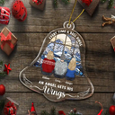 Memorial, Family - Every Time A Bell Rings - Personalized Custom Shaped Acrylic Ornament