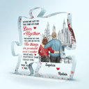 Gift For Couples, Gift For Husband, Gift For Wife, Gift For Boyfriend, Gift For Girlfriend, Old Couples - Old Couple I Had You You Had Me - Personalized Puzzle Shaped Acrylic Plaque