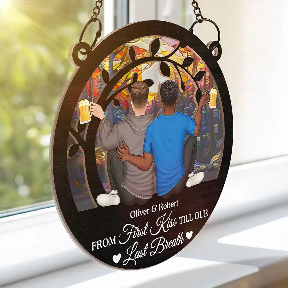 You & Me We Got This - Personalized Window Hanging Suncatcher Ornament