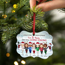 Best Friends Annoying Each Other - Christmas Gift For BFF And Siblings - Personalized Custom Aluminum Ornament