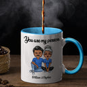 When I Tell You I Love You - Couple Gift - Personalized Custom Accent Mug