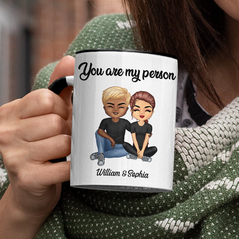 When I Tell You I Love You - Couple Gift - Personalized Custom Accent Mug