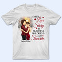 Family Couple Every Love Story Is Beautiful - Gift For Couples - Personalized Custom T Shirt