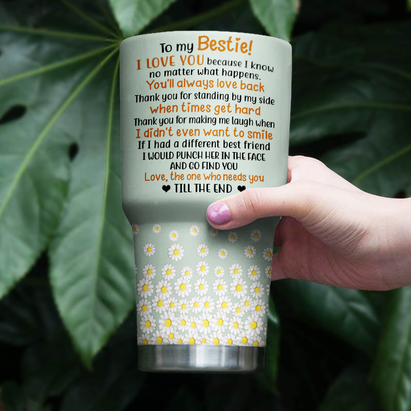 Best Friends Besties Forever - Gift For BFF And Colleagues - Personalized Custom 30 Oz Tumbler