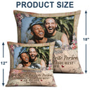 Custom Photo Together Since Husband Wife - Couple Gift - Personalized Custom Pillow