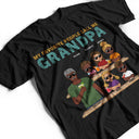 My Favorite People Call Me Grandpa Grandparents Grandkids - Family Gift - Personalized Custom T Shirt