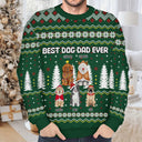 Happy Howlidays - Christmas Gift For Dog Lovers, Pet Lovers - Personalized Unisex Ugly Sweater