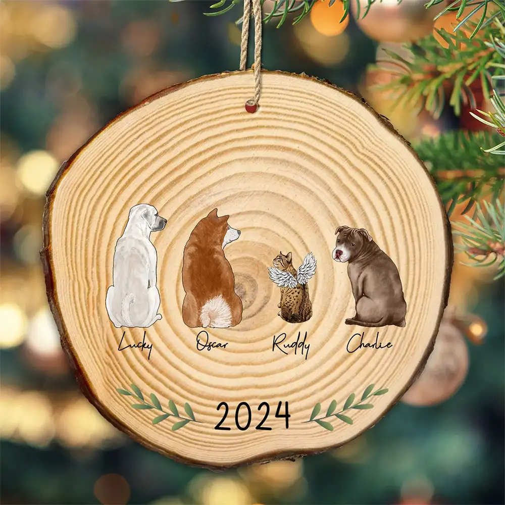 Wood Slice Ornament