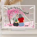 It Takes A Long Time To Grow An Old Friend - Birthday, Loving, Holiday Gift For Bestie, Soul Sister - Personalized Horizontal Rectangle Acrylic Plaque