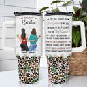 Thank You For Standing By Me - Loving, Birthday Gift For Best Friends, Bestie, BFF - Personalized 40oz Tumbler With Straw