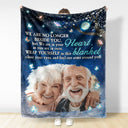 Custom Photo A Hug From Heaven When You Really Miss Me - Memorial Gift For Family, Friends - Personalized Fleece Blanket, Sherpa Blanket