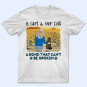 A Bond That Can't Be Broken - Gift For Cat Lovers, Cat Mom, Cat Dad - Personalized T Shirt