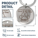 Forever In My Heart - Memorial Gift For Dog Lovers, Cat Lovers - Personalized Keyring