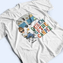 Queen Of The Camper - Personalized T Shirt